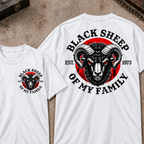 Custom Your Year Black Sheep Of My Family EST.Year T-shirt