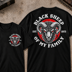 Custom Your Year Black Sheep Of My Family EST.Year T-shirt
