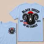Custom Your Year Black Sheep Of My Family T-shirt