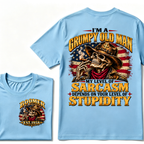I'm A Grumpy Old Man. My Level Of Sarcasm Depends On Your Level Of Stupidity Boomer Est. Year Tee