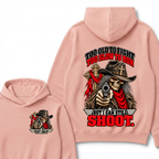 Too Old To Fight Too Slow To Run But I Can Still Shoot.Est. Year Hoodie