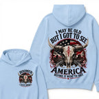 I May Be Old But I Got To See America Before It Went To Shit Boomer EST.Year Hoodie