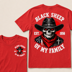 Custom Your Year Black Sheep Of My Family T-shirt