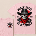 Custom Your Year Black Sheep Of My Family T-shirt