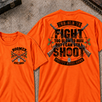 EST.Year Too Old To Fight Too Slow To Run But I Can Still Shoot Crossed Rifle Vintage T-Shirt