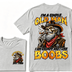 Custom Year I'm A Simple Old Man I Am Grumpy And I Like Boobs Generation EST.Year T-Shirt