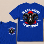 Custom Your Year Black Sheep Of My Family T-shirt