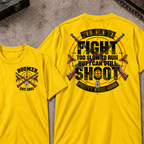 EST.Year Too Old To Fight Too Slow To Run But I Can Still Shoot Crossed Rifle Vintage T-Shirt