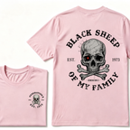 Custom EST.Year Customize GenX Black Sheep Of My Family T-Shirt